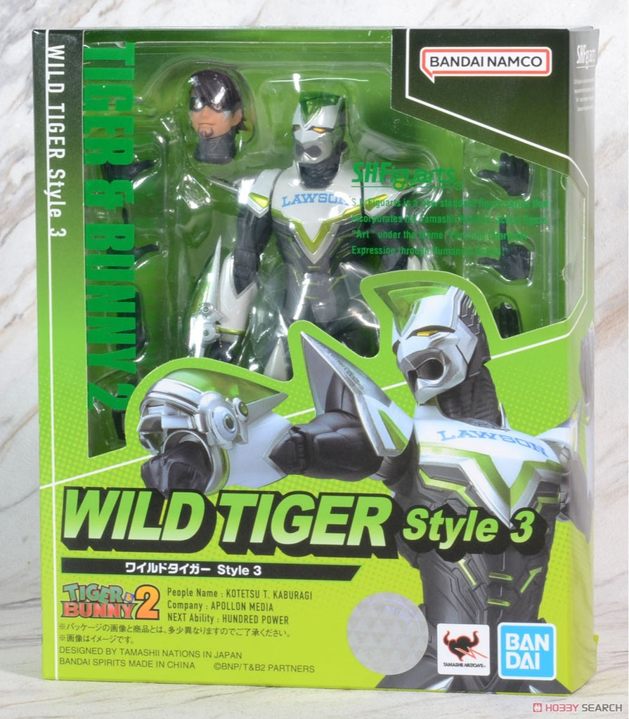 Figura Wild Tiger Style 3 - Tiger and Bunny 2 - S.H. Figuarts - Bandai