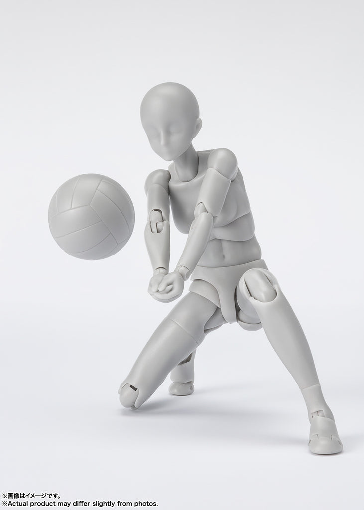 Figura Body Chan Sports Edition DX Set (Gray Color Ver) - S.H.Figuarts - Bandai