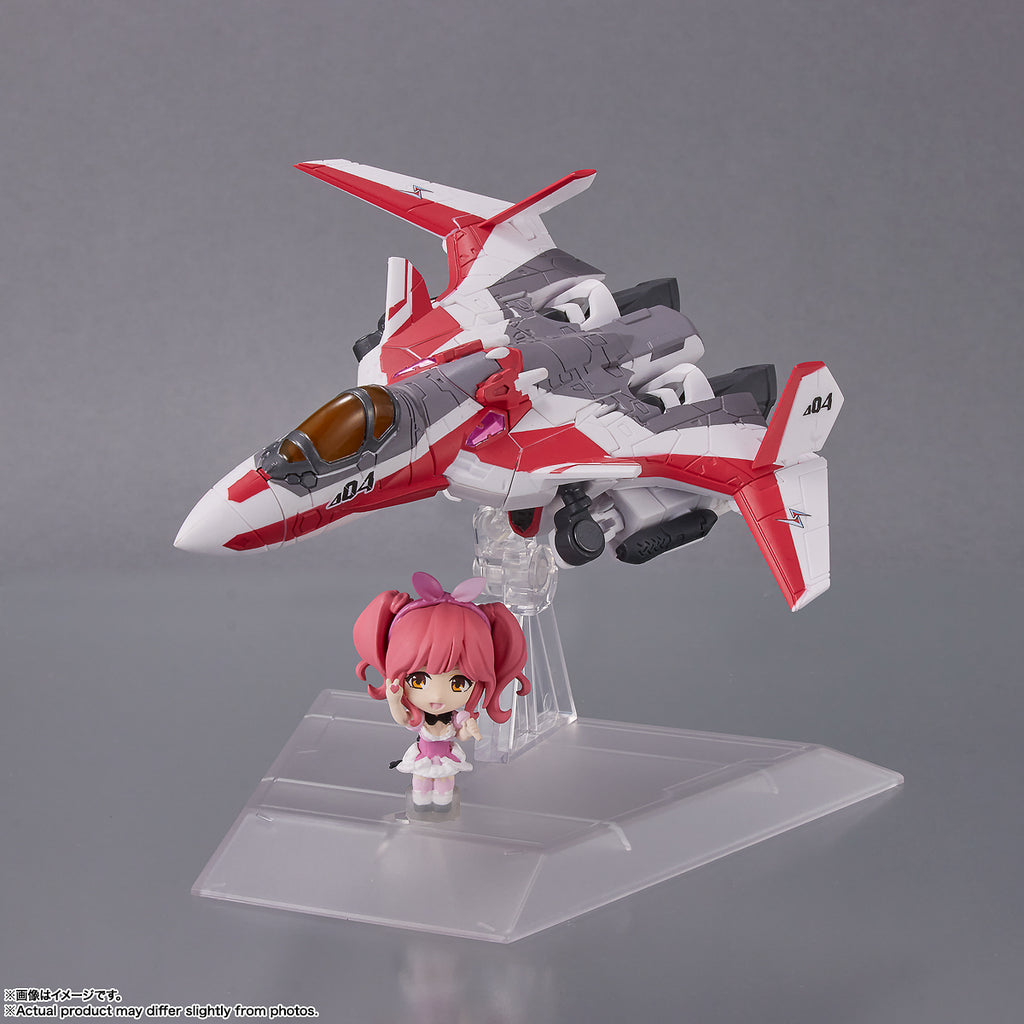 Figura VF-31C Siegfriend Mirage Farina Jenius Use With Makina Nakajima - Macross F. - Tiny Session - Bandai