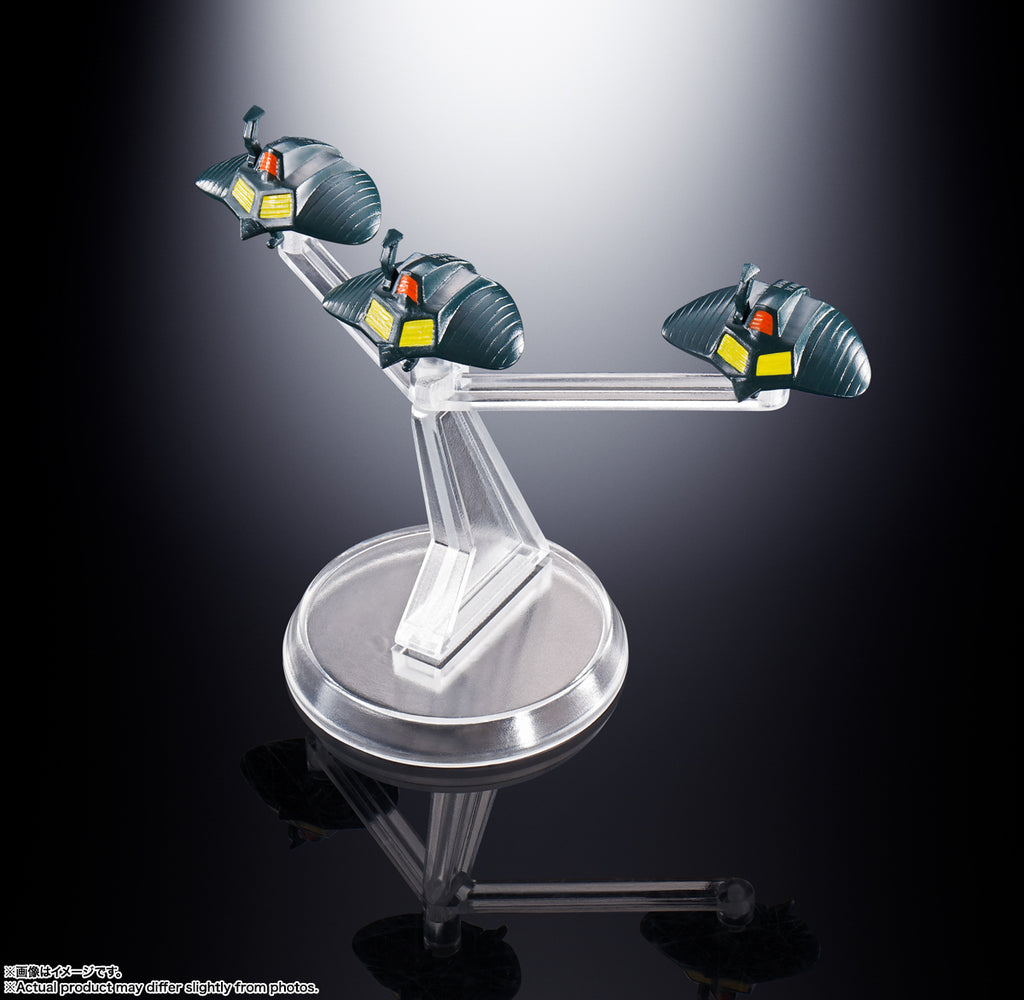 Figura GX-106 Denshi Seijyu Dol and Guillan Enban - Space Sheriff Gavan - Soul of Chogokin - Bandai