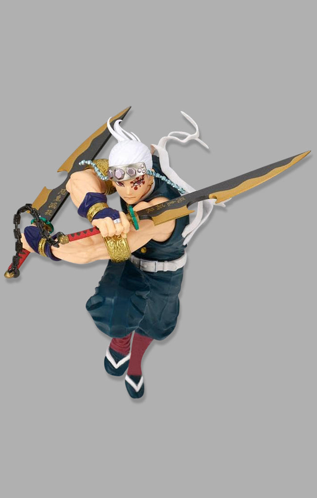 Estátua Tengen Uzui - Demon Slayer - Vibration Stars - BANPRESTO - BANDAI