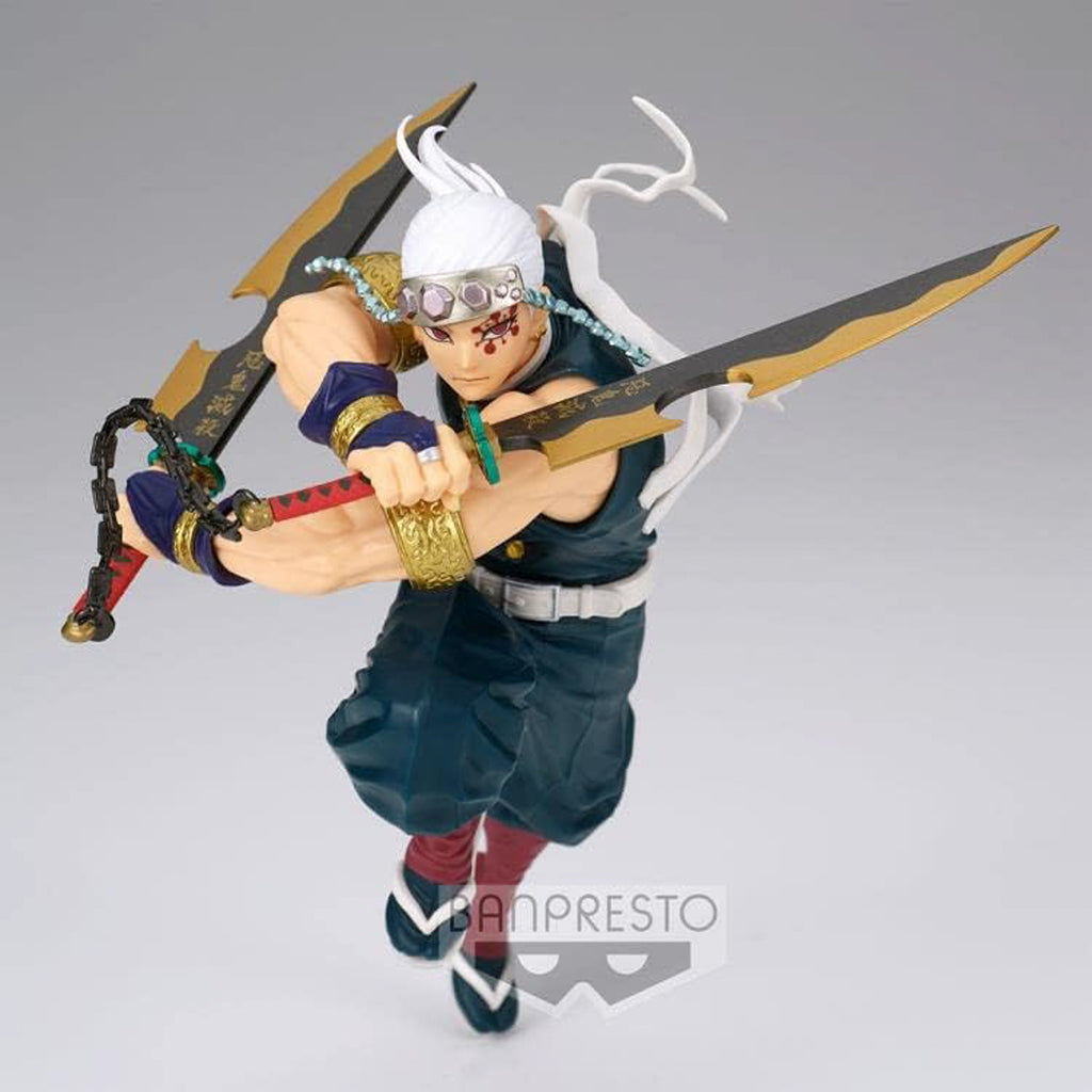 Estátua Tengen Uzui - Demon Slayer - Vibration Stars - BANPRESTO - BANDAI