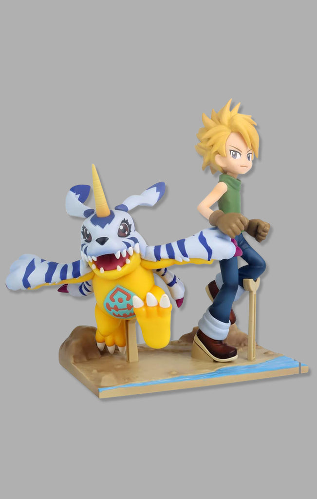 Estátua Matt e Gabumon - Digimon - DXF Adventure Archives - BANPRESTO - BANDAI