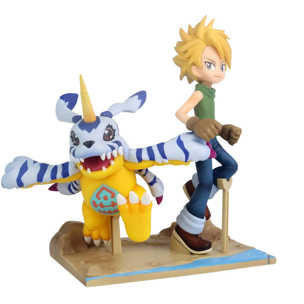 Estátua Matt e Gabumon - Digimon - DXF Adventure Archives - BANPRESTO - BANDAI