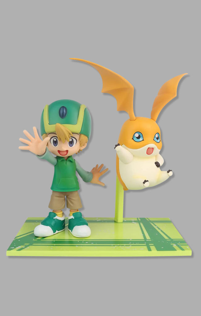 Estátua T.K. e Patamon - Digimon - DXF Adventure Archives - BANPRESTO - BANDAI