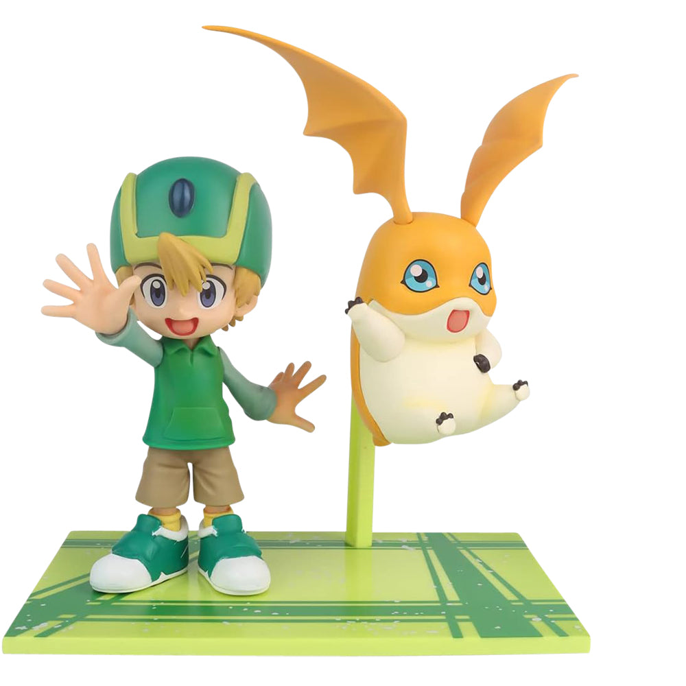 Estátua T.K. e Patamon - Digimon - DXF Adventure Archives - BANPRESTO - BANDAI