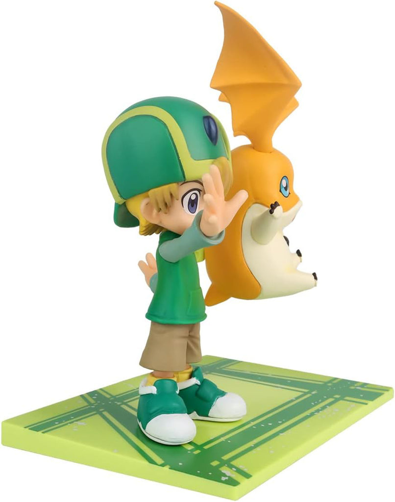 Estátua T.K. e Patamon - Digimon - DXF Adventure Archives - BANPRESTO - BANDAI