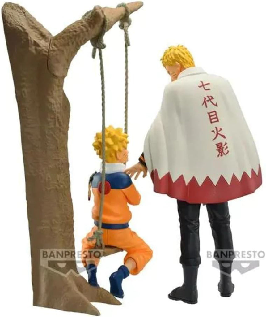 Estátua Uzumaki Naruto Hokage - Naruto - 20th Anniversary Figure - BANPRESTO - BANDAI