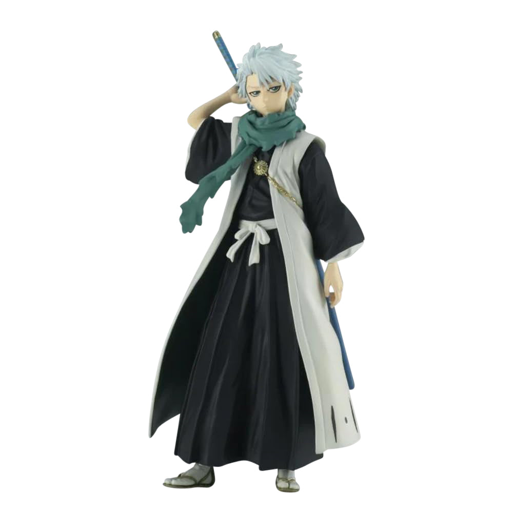 Estátua Toshiro Hitsugaya - Bleach - Solid and Souls - BANPRESTO - BANDAI