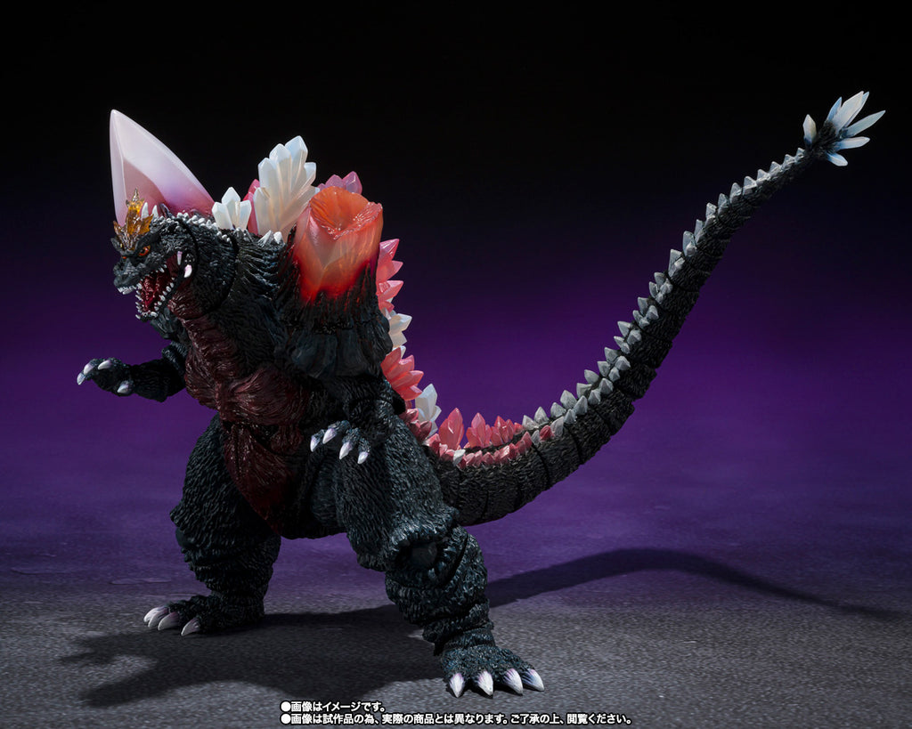 Figura SpaceGodzilla Fukuoka Decisive Battle Ver. - Godzilla Vs SpaceGodzilla - S.H.Monsterarts - Bandai