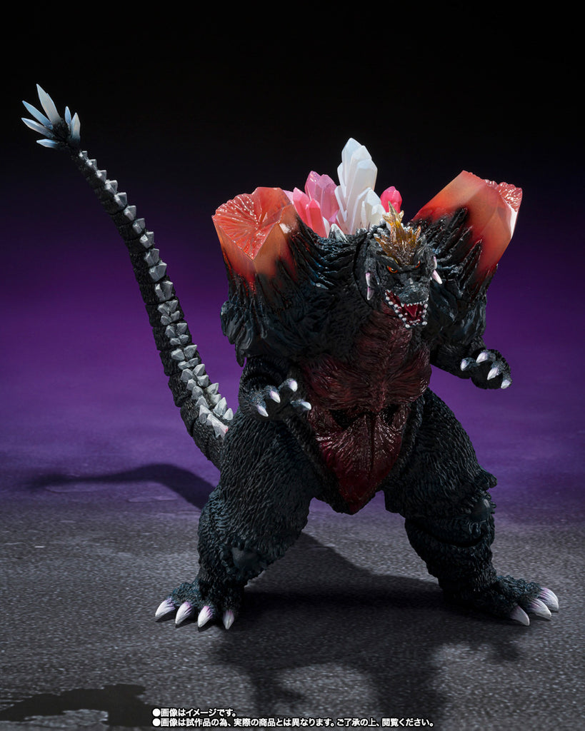 Figura SpaceGodzilla Fukuoka Decisive Battle Ver. - Godzilla Vs SpaceGodzilla - S.H.Monsterarts - Bandai