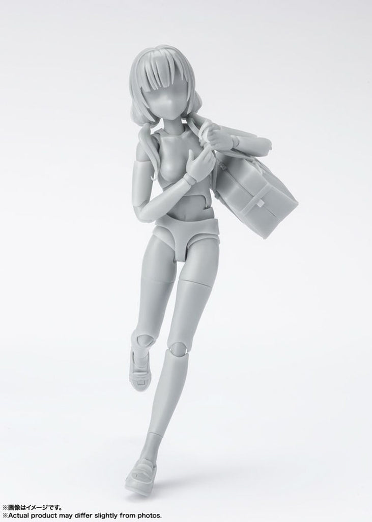 Figura Body Chan School Life Edition DX Set Gray Collor Ver - S.H.Figuarts - Bandai