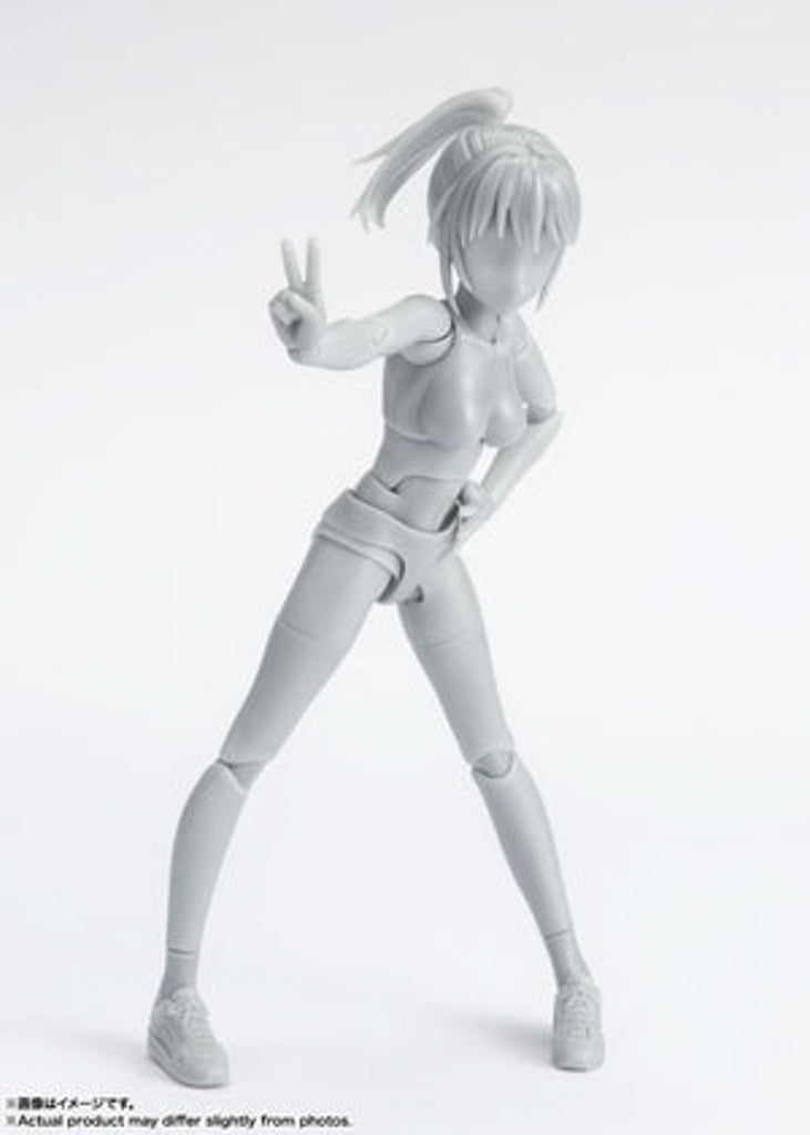 Figura Body Chan School Life Edition DX Set Gray Collor Ver - S.H.Figuarts - Bandai