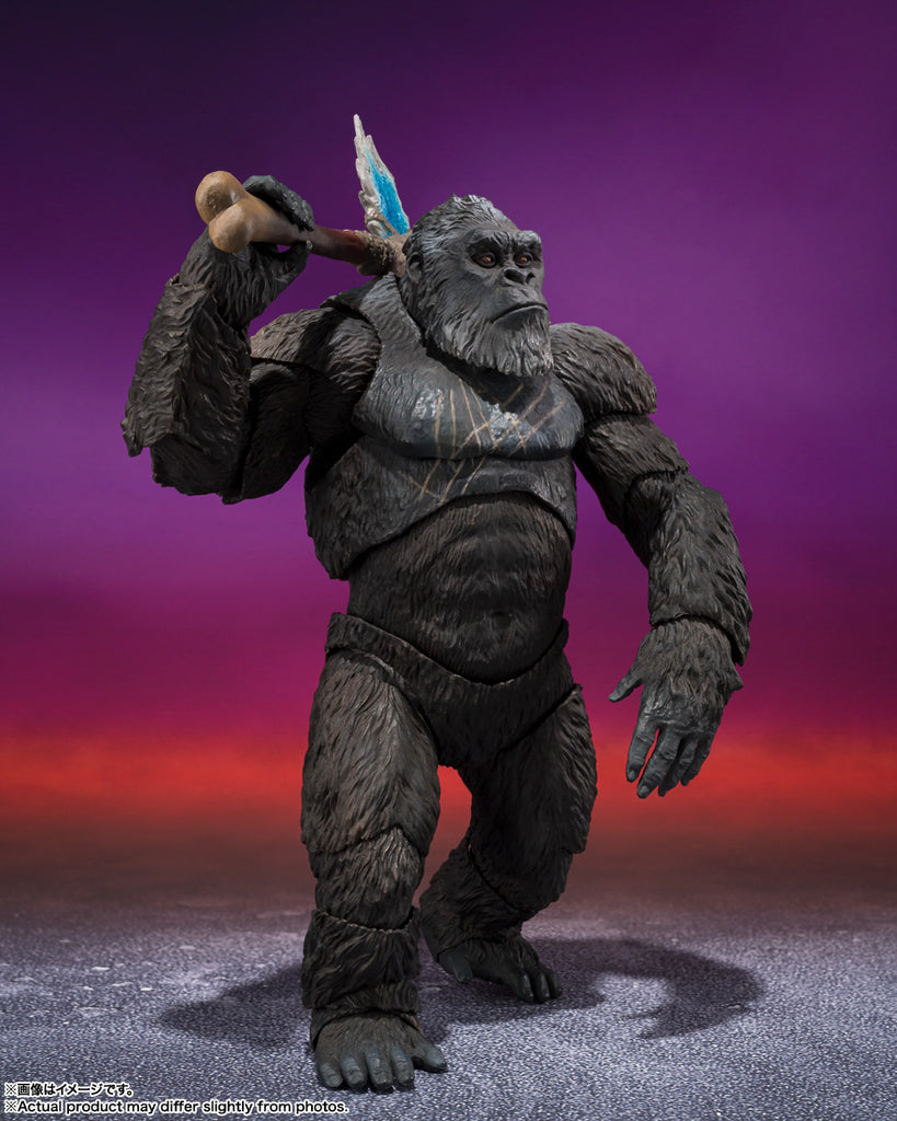 Figura Kong - Godzilla X Kong The New Empire 2024 - S.H.Monsterarts - Bandai