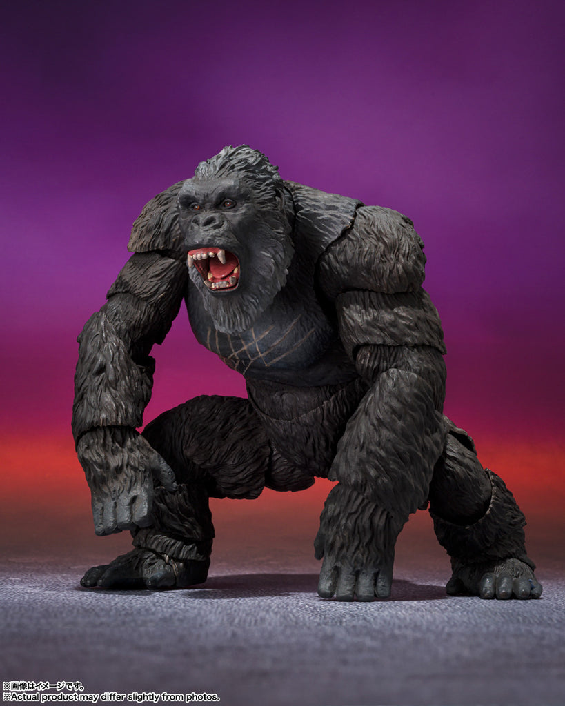 Figura Kong - Godzilla X Kong The New Empire 2024 - S.H.Monsterarts - Bandai