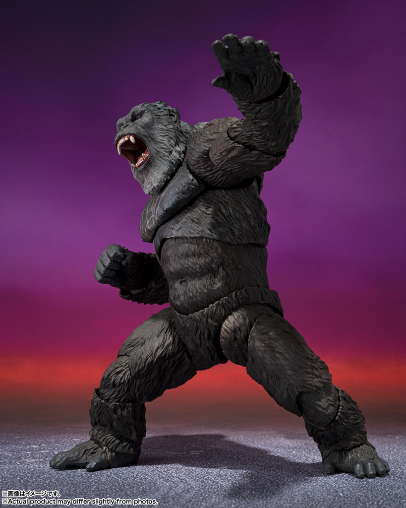 Figura Kong - Godzilla X Kong The New Empire 2024 - S.H.Monsterarts - Bandai
