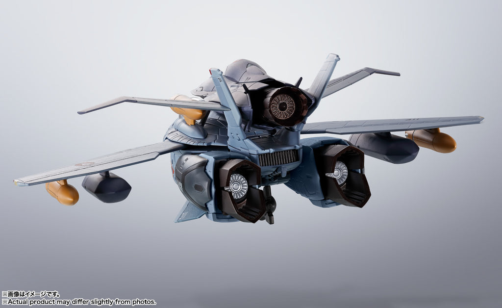 Figura VF-0A Phoenix Shin Kudo Use and QF-2200D-B Ghost - Macross Zero - Hi Metal R - Bandai