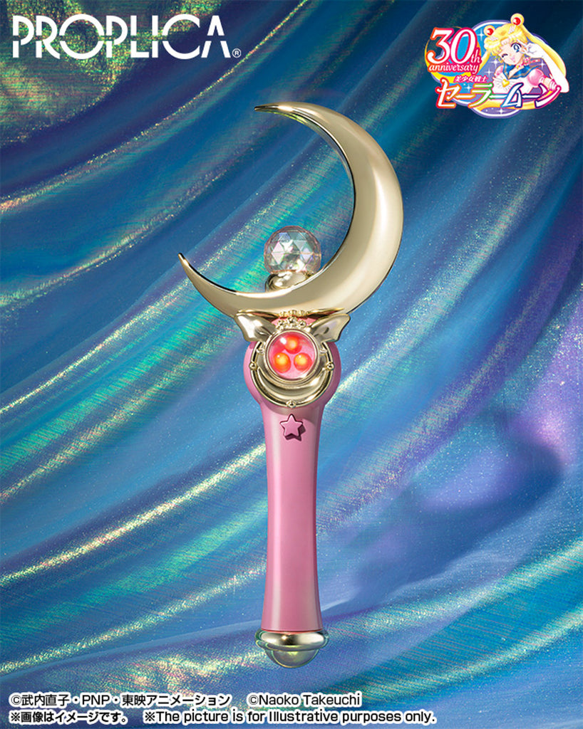 Figura Moon Stick Brilliant Color Edition - Sailor Moon - Proplica - Bandai