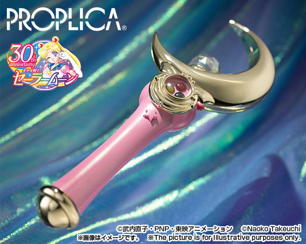 Figura Moon Stick Brilliant Color Edition - Sailor Moon - Proplica - Bandai