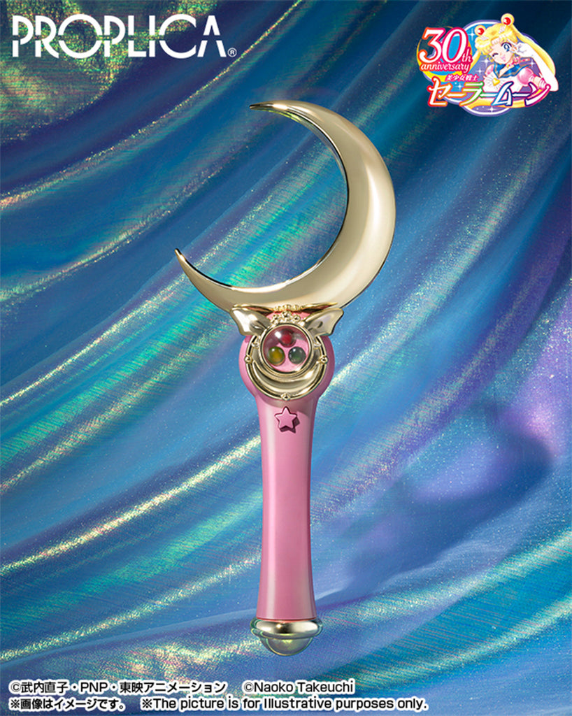 Figura Moon Stick Brilliant Color Edition - Sailor Moon - Proplica - Bandai