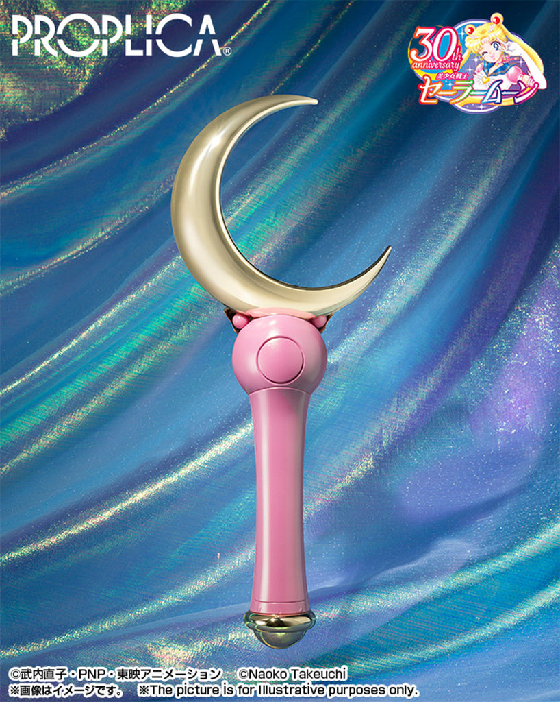 Figura Moon Stick Brilliant Color Edition - Sailor Moon - Proplica - Bandai