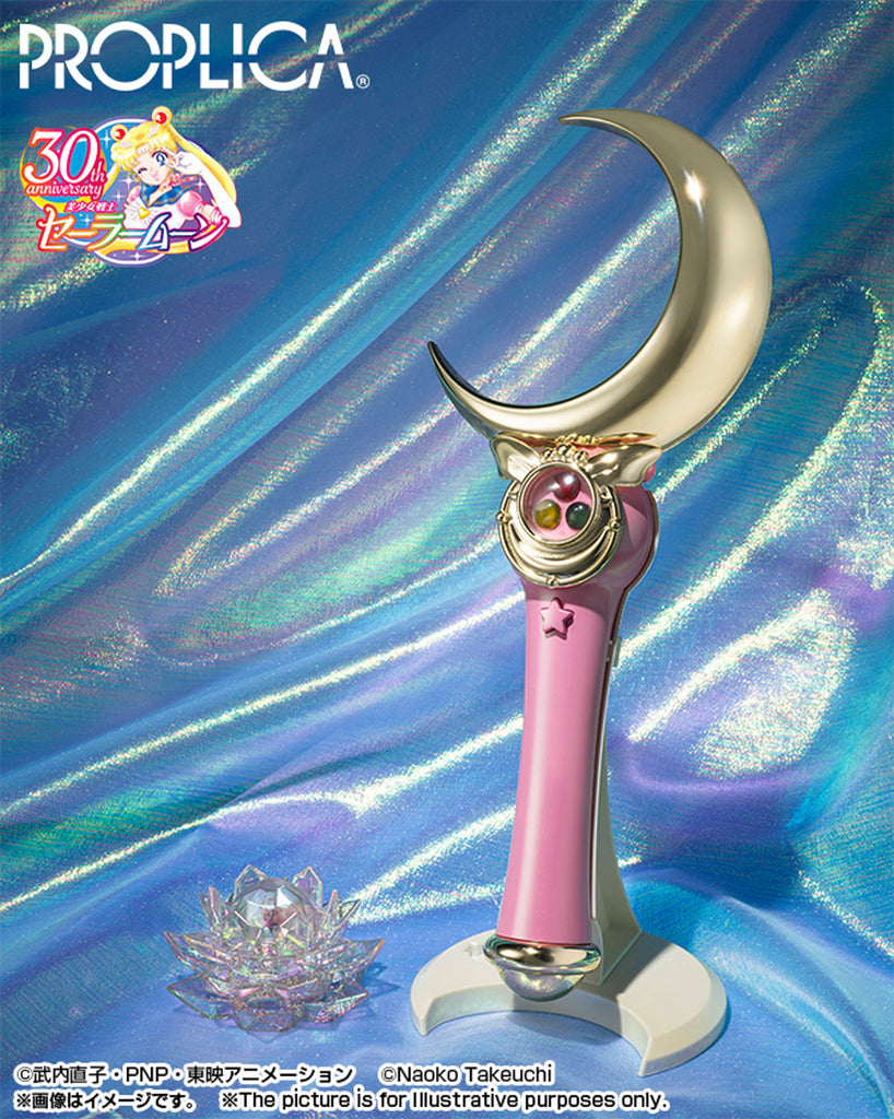 Figura Moon Stick Brilliant Color Edition - Sailor Moon - Proplica - Bandai