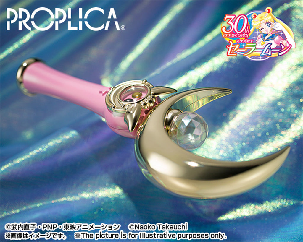 Figura Moon Stick Brilliant Color Edition - Sailor Moon - Proplica - Bandai