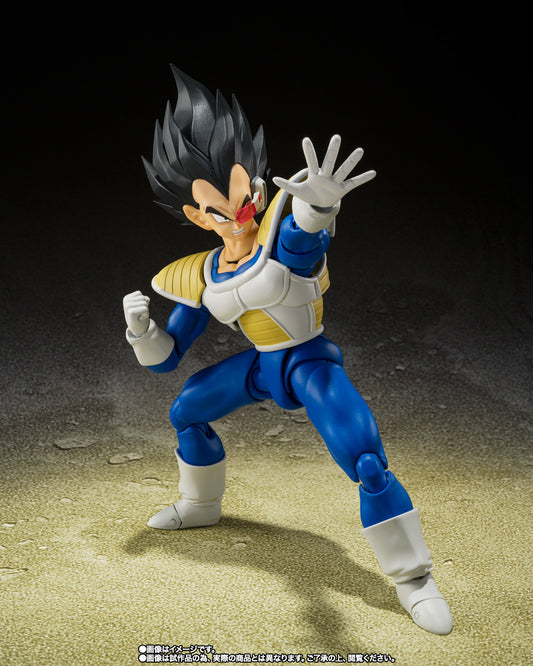 Figura Vegeta 24000 Power Level - Dragon Ball Z - S.H.Figuarts - Bandai