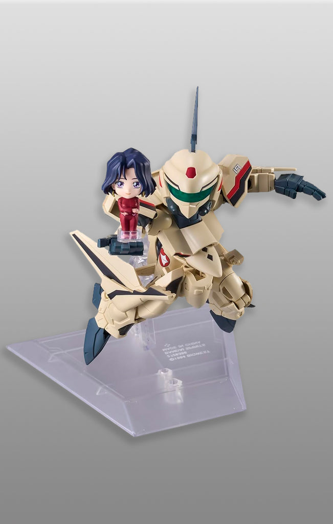 Figura YF-19 Isamu Alva Dyson Use with Myung Fang Lone - Macross Plus - Tiny Session - Bandai