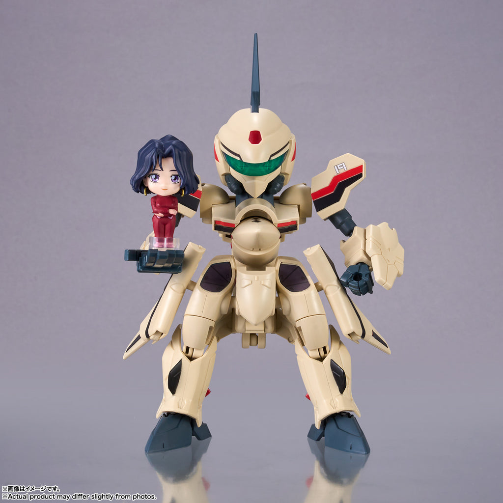 Figura YF-19 Isamu Alva Dyson Use with Myung Fang Lone - Macross Plus - Tiny Session - Bandai