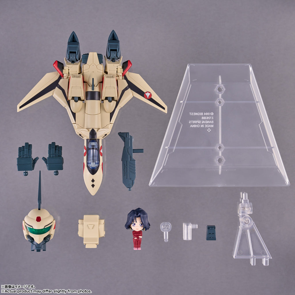 Figura YF-19 Isamu Alva Dyson Use with Myung Fang Lone - Macross Plus - Tiny Session - Bandai