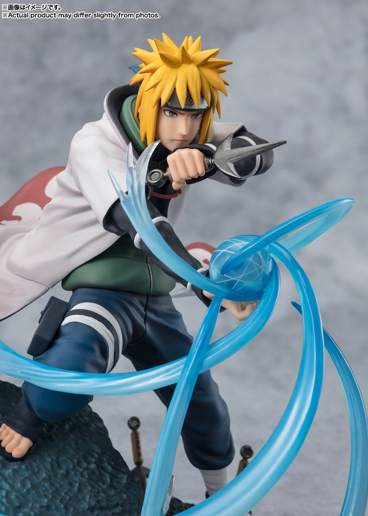 Estátua Minato Namikaze Rasengan - Naruto Shippuden - Figuarts Zero - Bandai