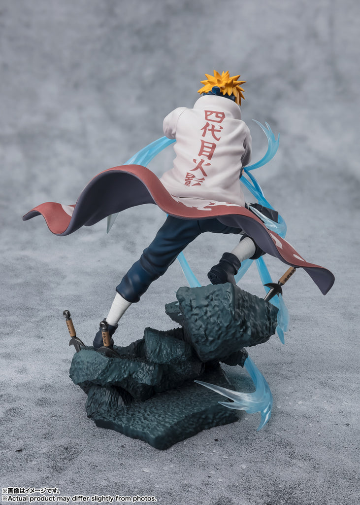 Estátua Minato Namikaze Rasengan - Naruto Shippuden - Figuarts Zero - Bandai
