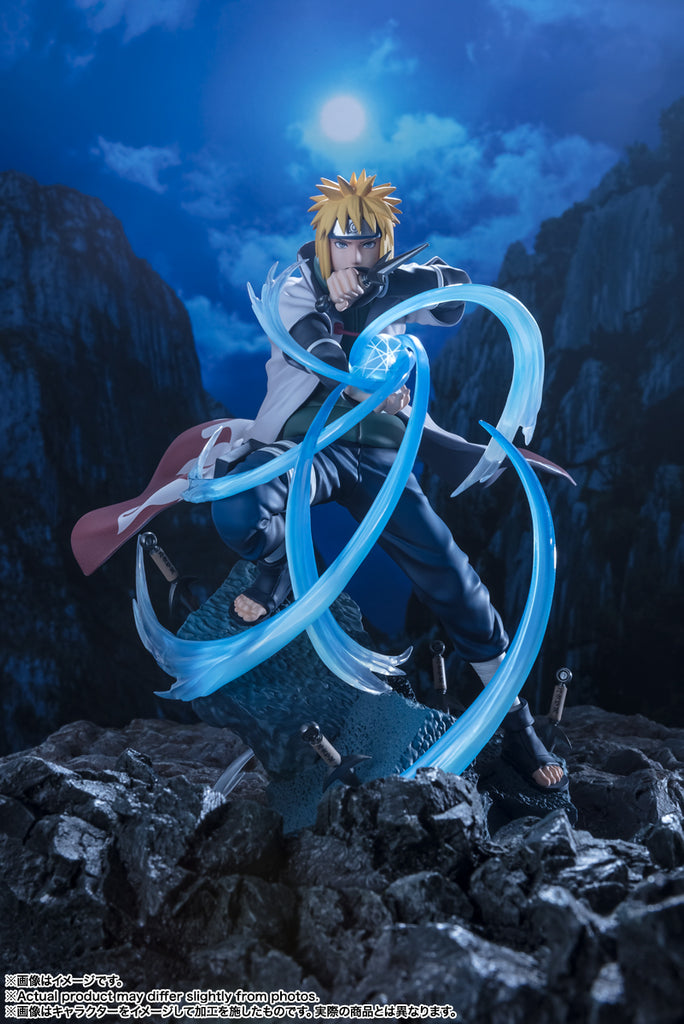 Estátua Minato Namikaze Rasengan - Naruto Shippuden - Figuarts Zero - Bandai