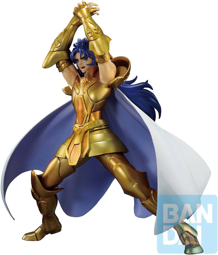 Estátua Saga de Gêmeos Gold Saints Arc - Os Cavaleiros do Zodíaco - Ichibansho - Banpresto - Bandai