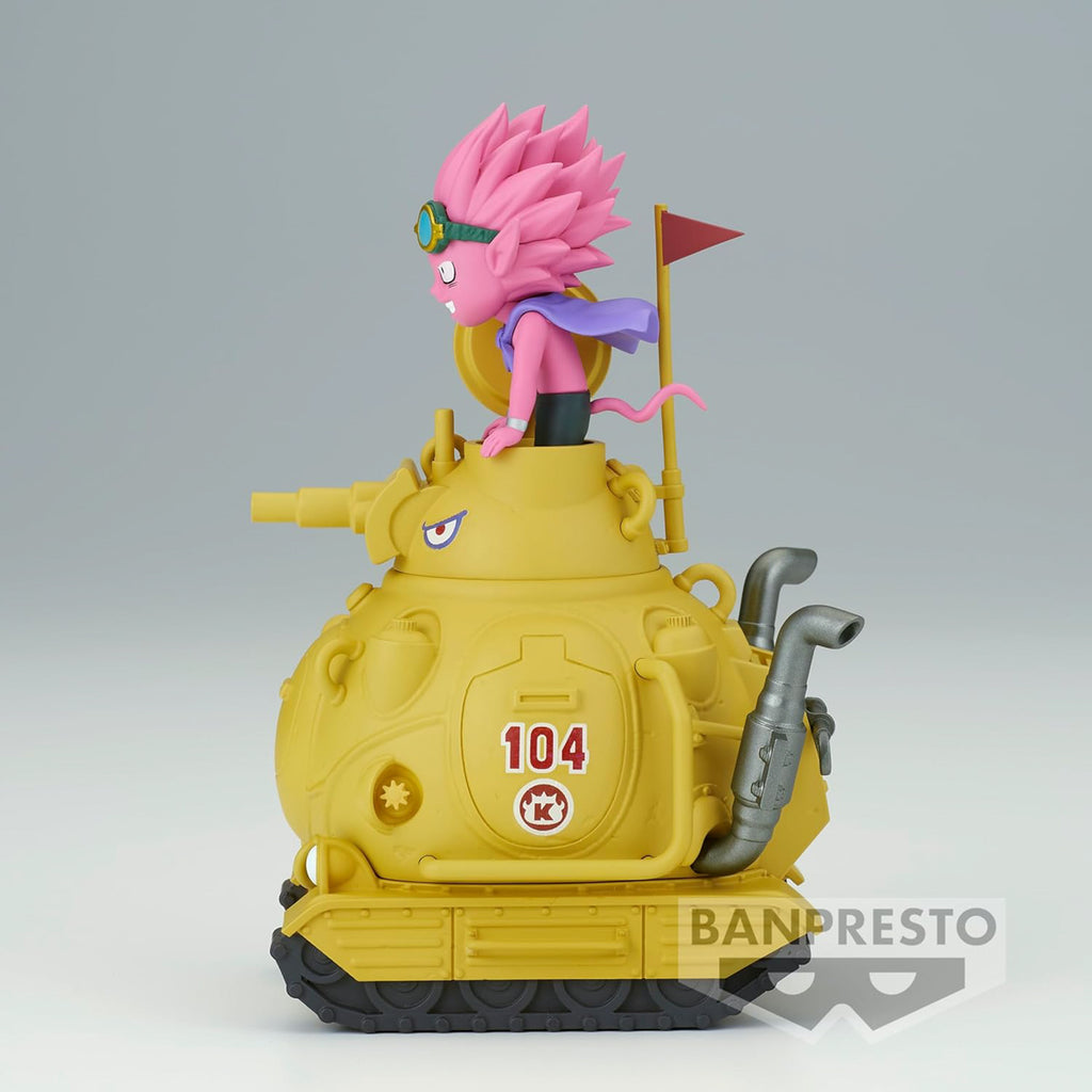 Estátua Sand Land Royal Army Tank Corps no. 104 - Sand Land - Mega World Collectable - Banpresto - Bandai