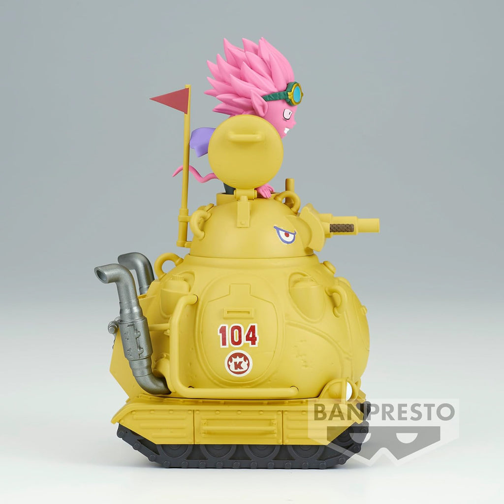 Estátua Sand Land Royal Army Tank Corps no. 104 - Sand Land - Mega World Collectable - Banpresto - Bandai
