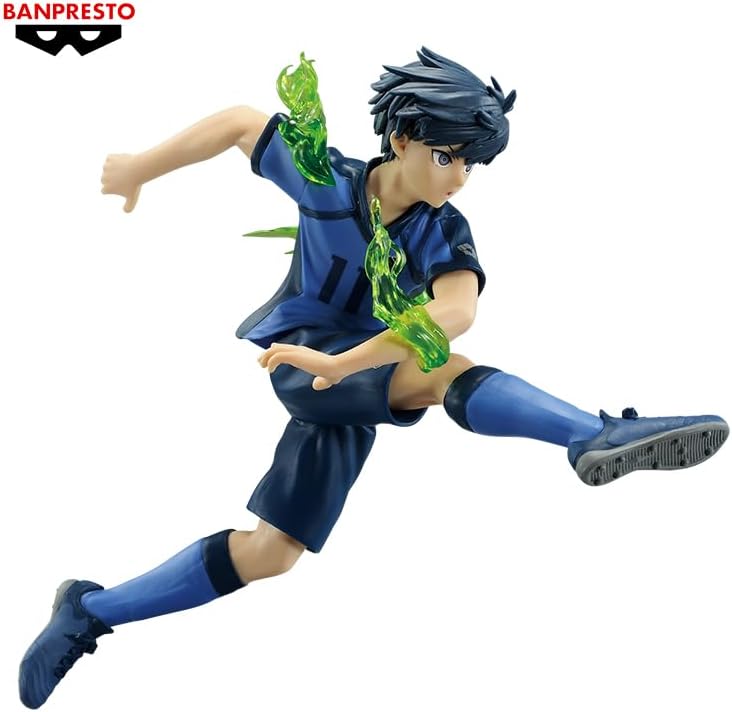 Estátua Yoichi Isagi - Blue Lock - Akakening Ver - Banpresto - Bandai