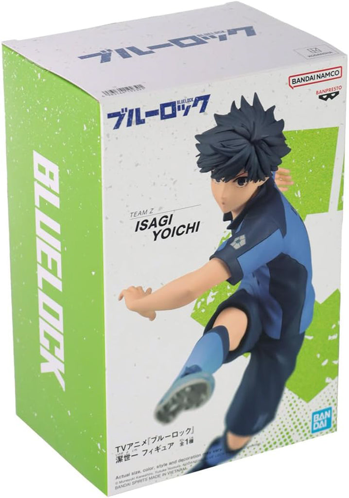 Estátua Yoichi Isagi - Blue Lock - Akakening Ver - Banpresto - Bandai