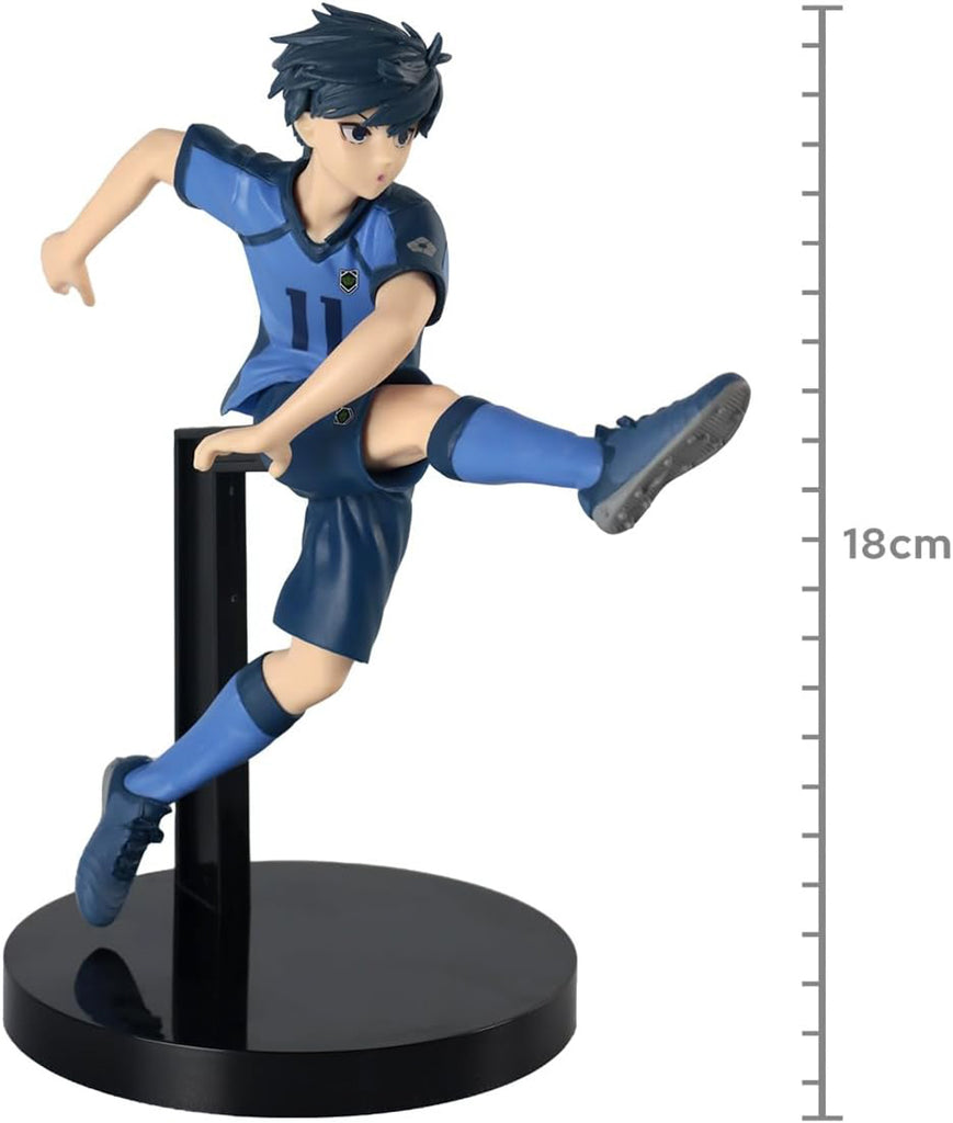 Estátua Yoichi Isagi - Blue Lock - Akakening Ver - Banpresto - Bandai