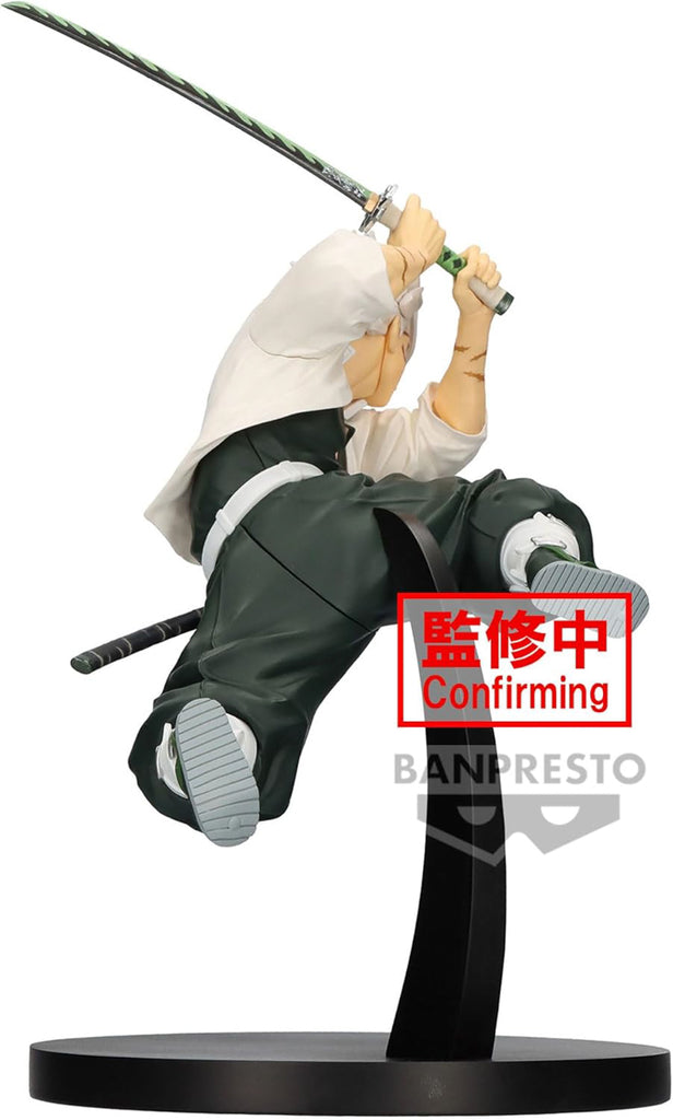 Estátua Sanemi Shinazugawa - Demon Slayer - Vibration Stars - Banpresto - Bandai