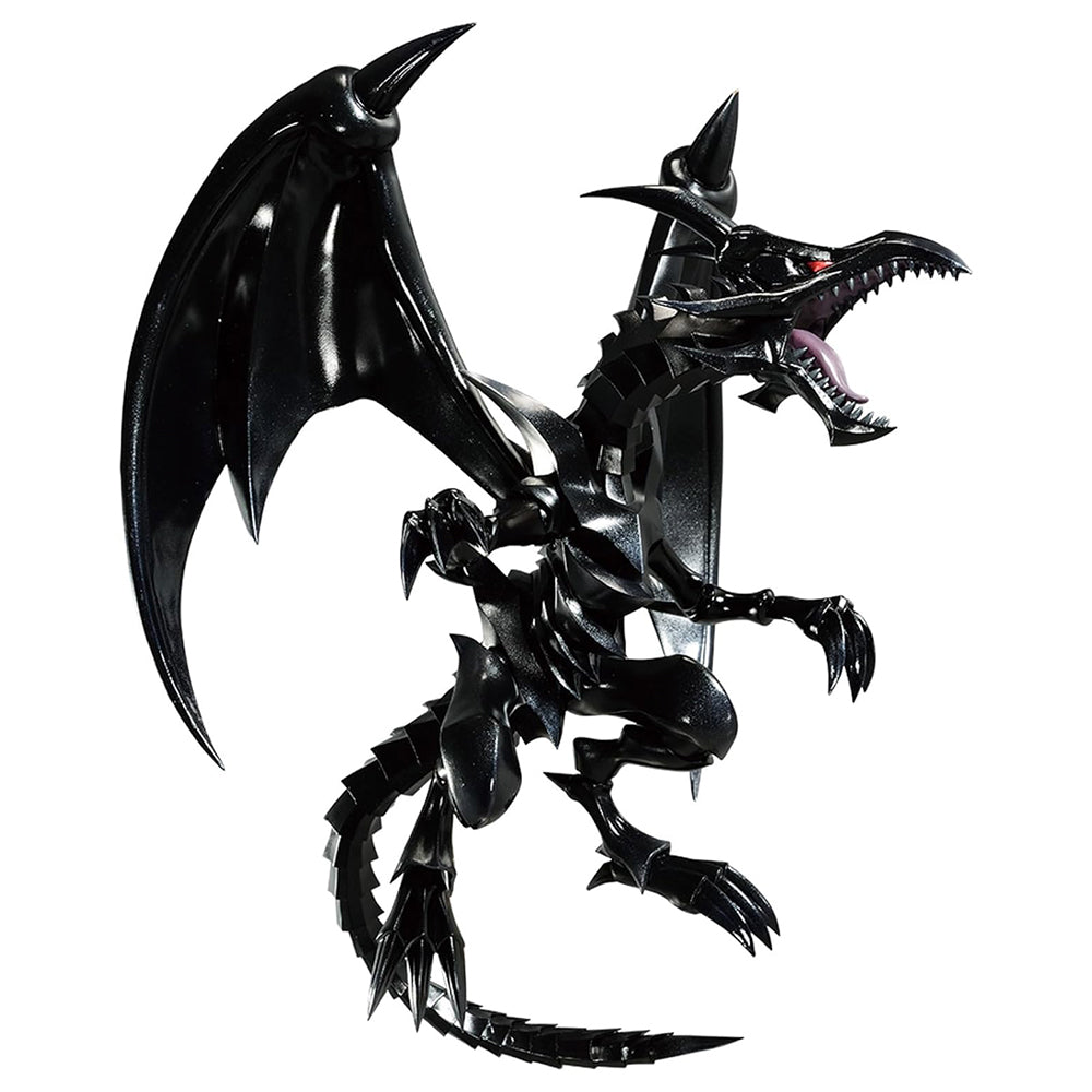 Estátua Dragão Negro de Olhos Vermelhos - YuGiOh - Banpresto - Bandai
