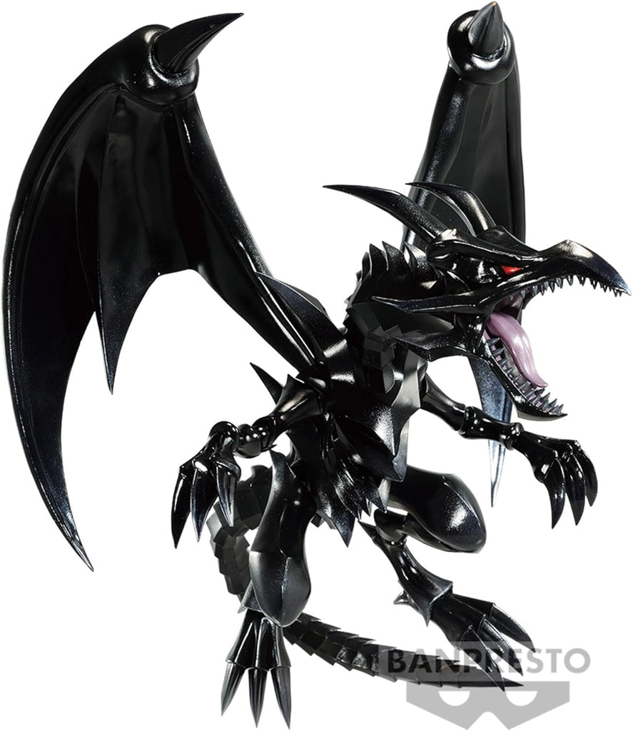 Estátua Dragão Negro de Olhos Vermelhos - YuGiOh - Banpresto - Bandai