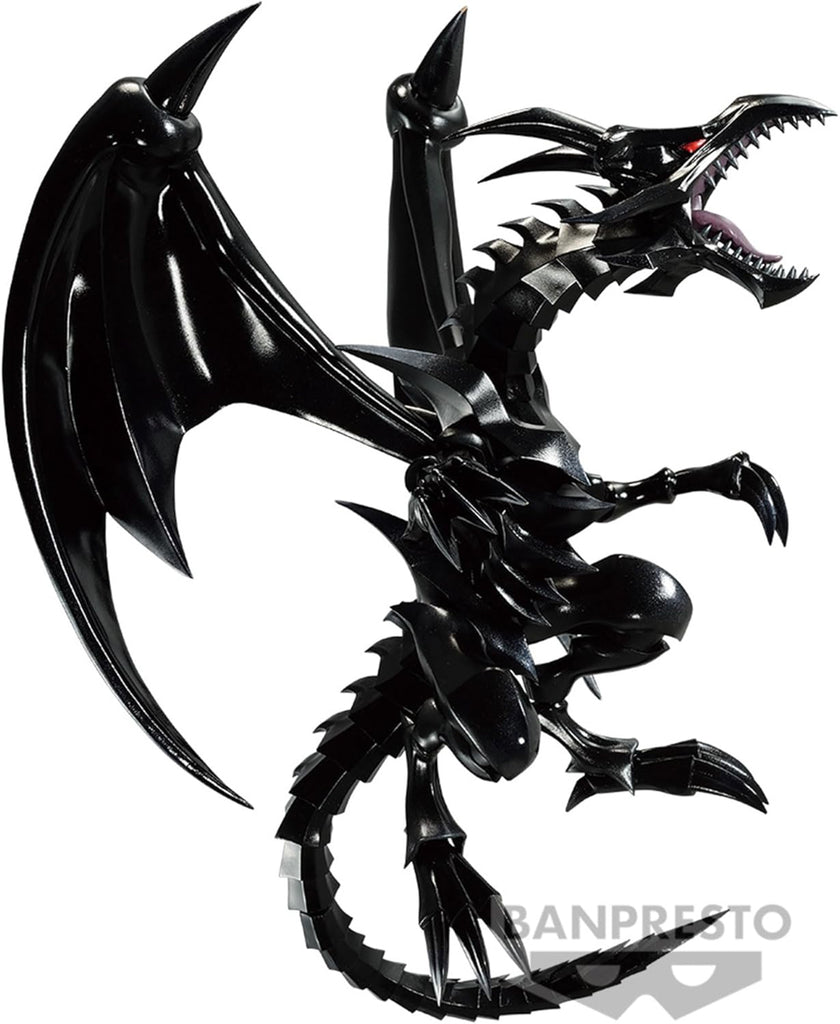 Estátua Dragão Negro de Olhos Vermelhos - YuGiOh - Banpresto - Bandai