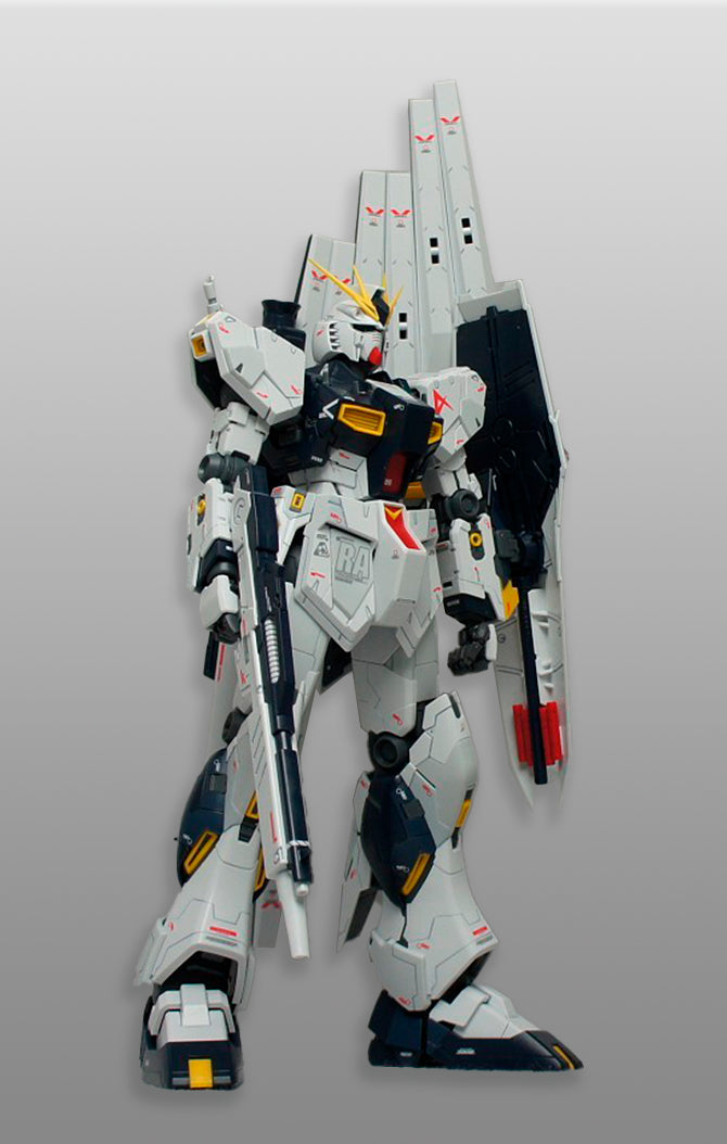 MG νガンダム Ver.Ka 1/100 Nu Gundam Ver KA - Gundam - MG 1/100 - Bandai – Iron Studios Brasil
