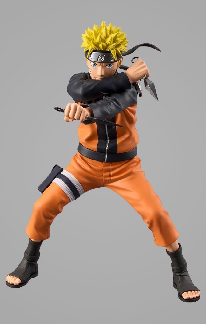 Estátua Uzumaki Naruto - Naruto Shippuden - Grandista - Banpresto
