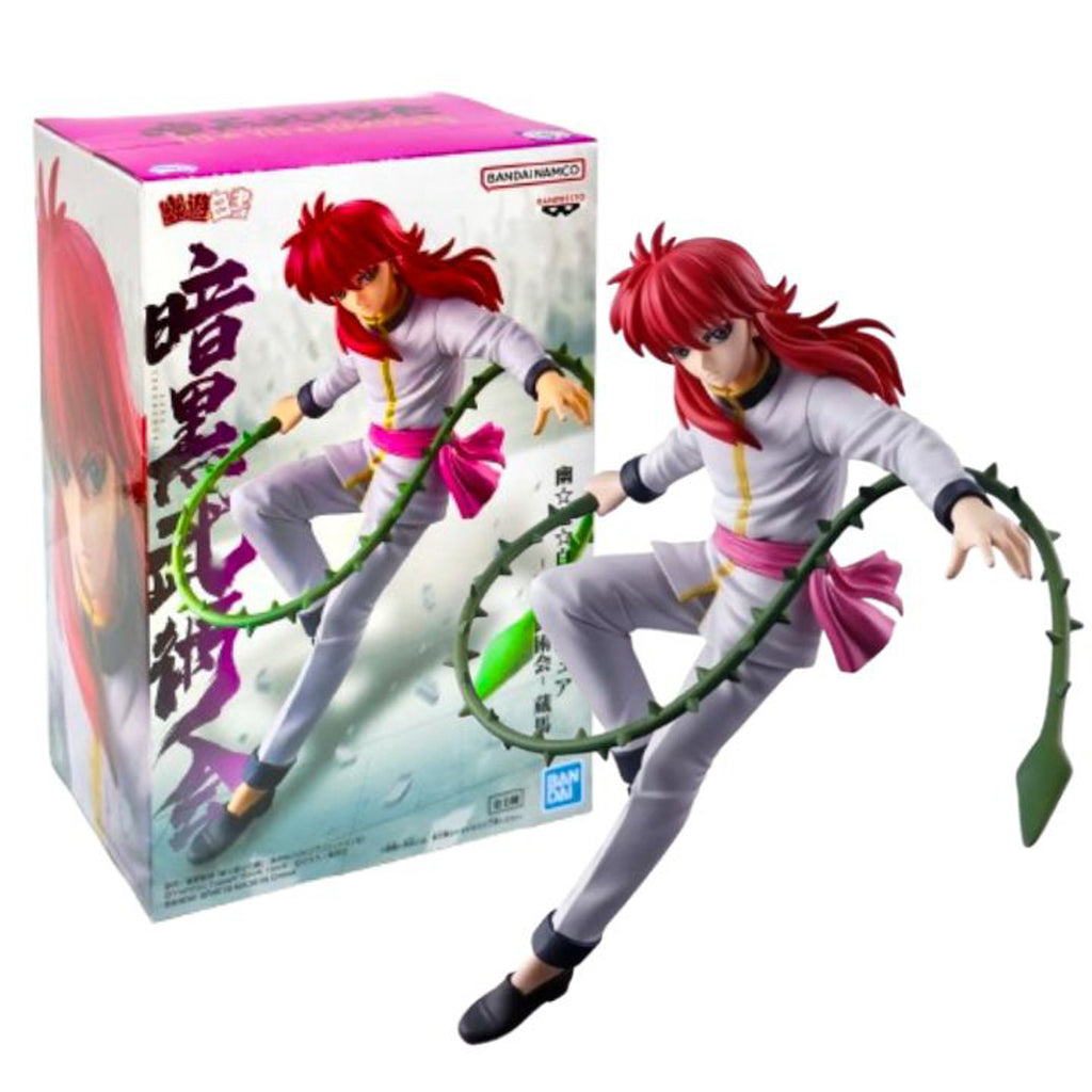 Estátua Kurama - Yu Yu Hakusho - Ankoku Bujutsukai - Banpresto - Bandai
