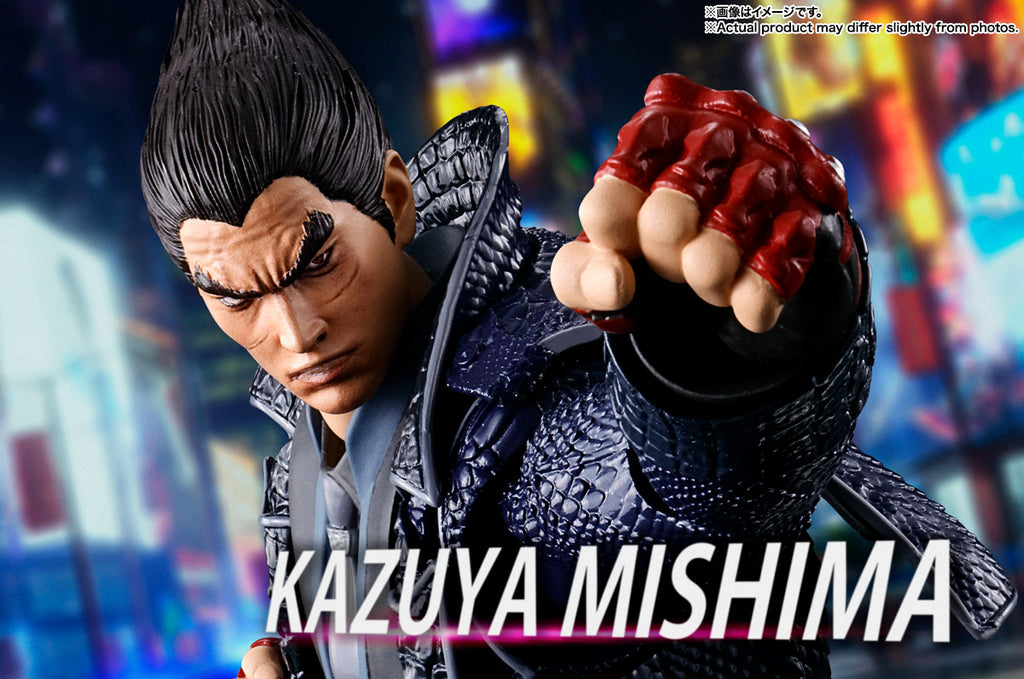 Figura Kazuya Mishima - Tekken 7 - S.H.Figuarts - Bandai