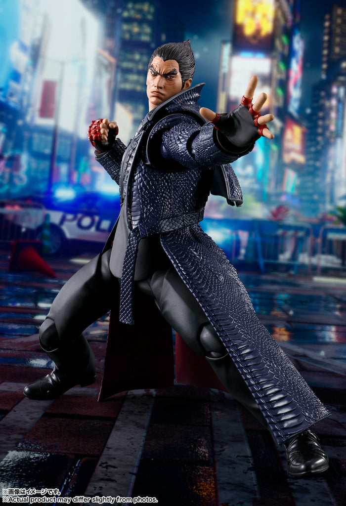 Figura Kazuya Mishima - Tekken 7 - S.H.Figuarts - Bandai