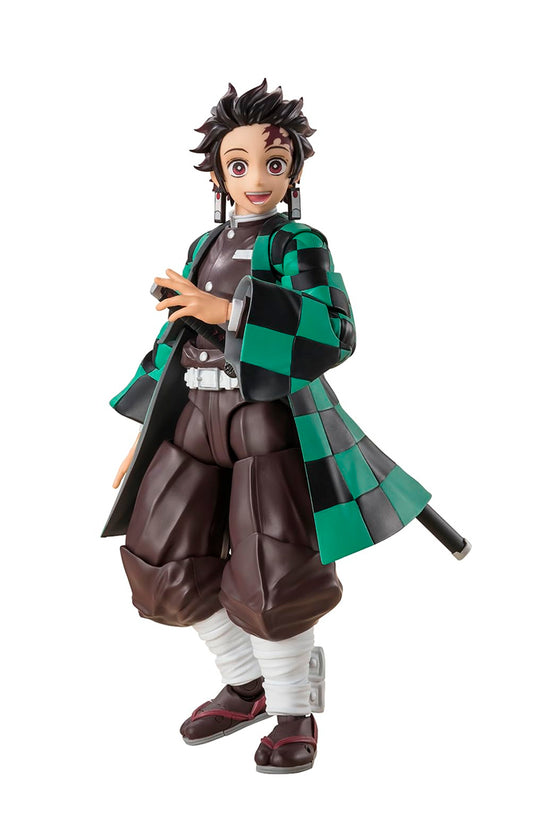 Figura Tanjiro Kamado - Demon Slayer - S.H.Figuarts - Bandai